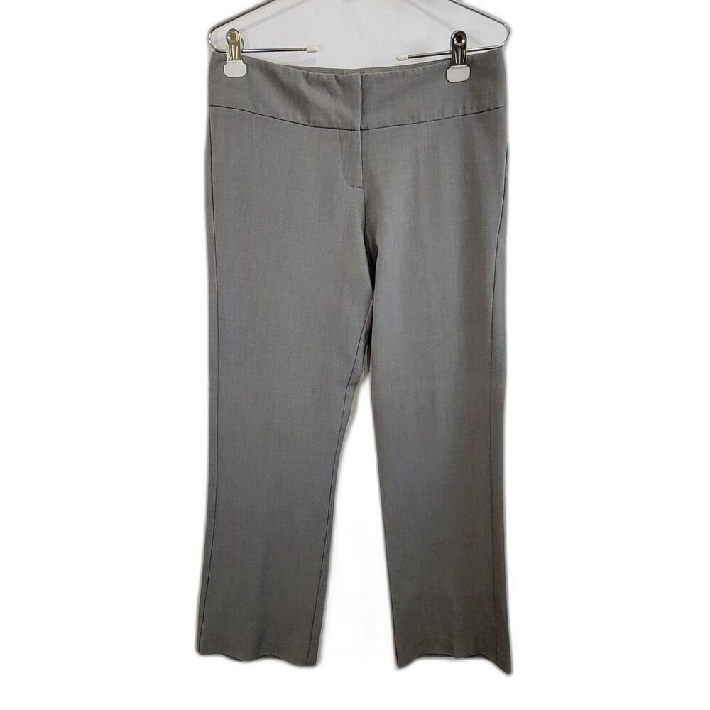 Kenneth Cole grey straight leg dress pants size 4 average